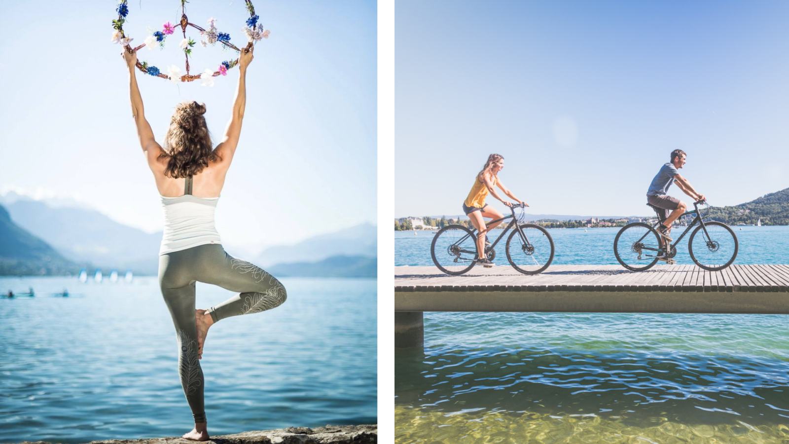 Sans titre(3) Yoga et vélo Lac Annecy - Nomad Bike