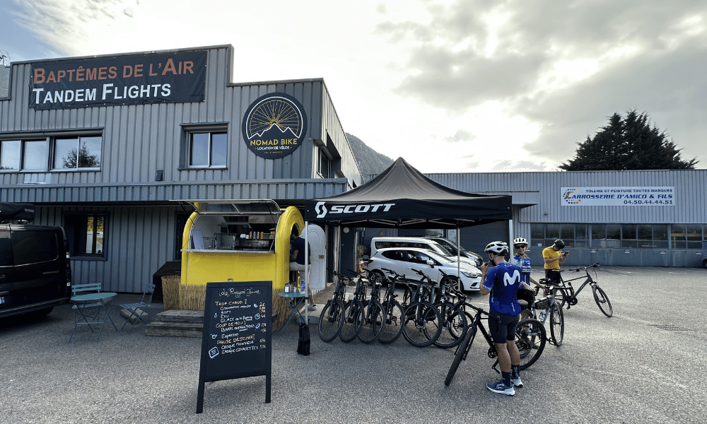 Food truck doussard - Nomad Bike Food truck doussard - Nomad Bike