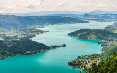 Les parcours à vélo autour d’Annecy