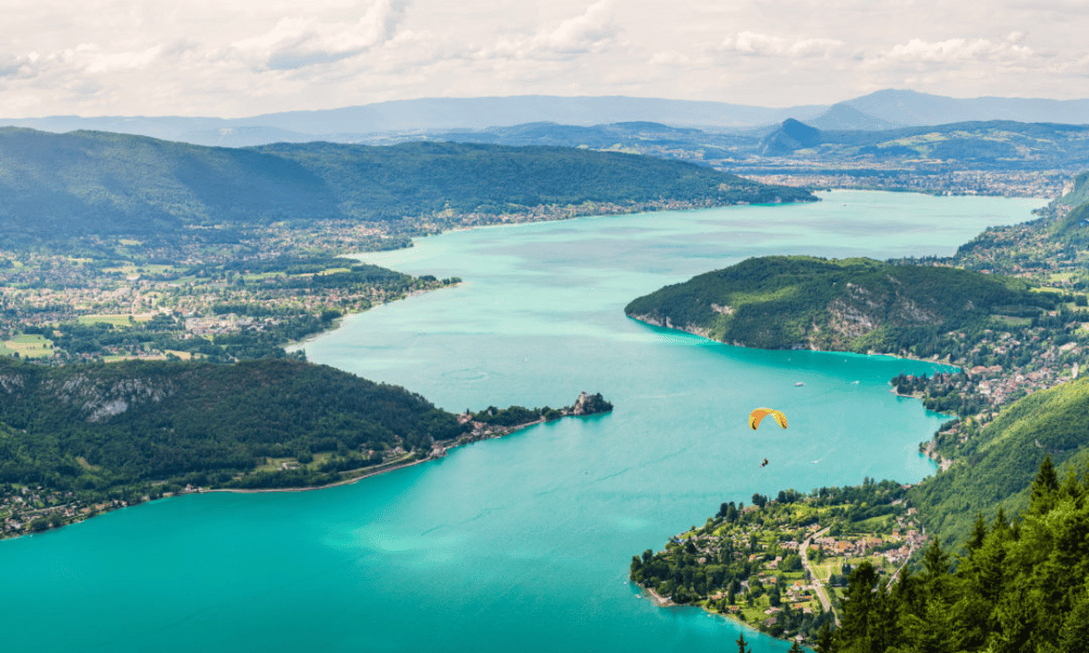 Les parcours à vélo autour d’Annecy