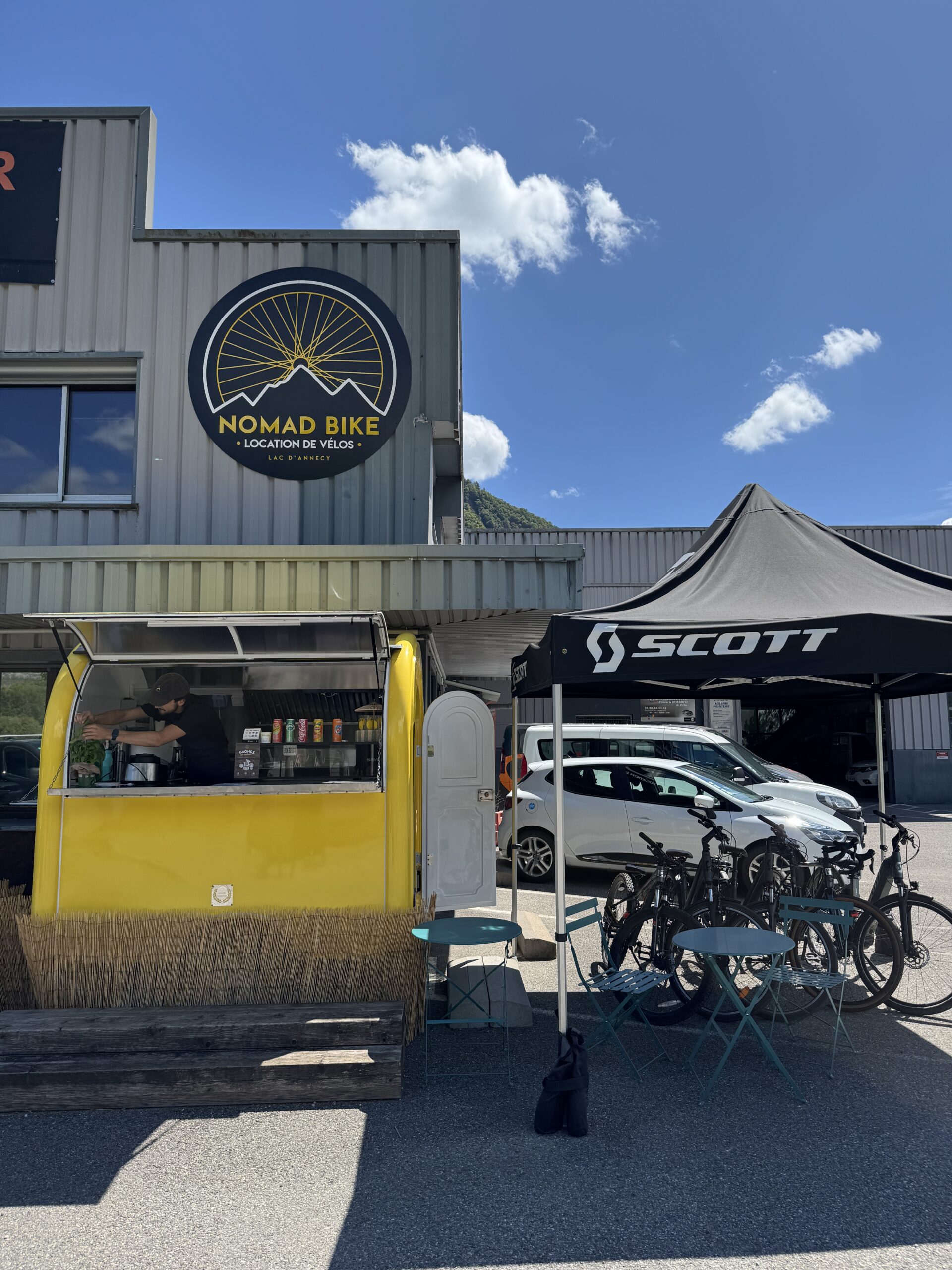 Food truck doussard - nomad bike Food truck doussard - nomad bike