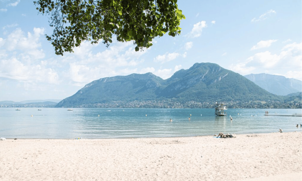 Les plages du Lac d’Annecy les plus populaires